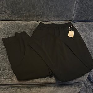 Black Straight Leg Pants